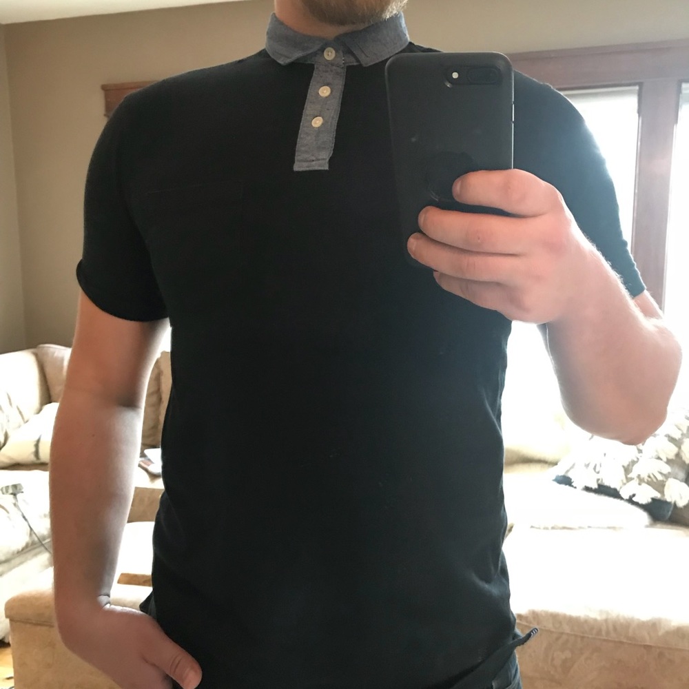 Short sleeve polo